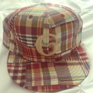 Goods plaid hat 7 1/2
